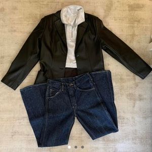 grey / gray quarter zip sweater